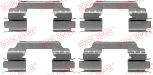 Kit d'accessoires (plaquette de frein)