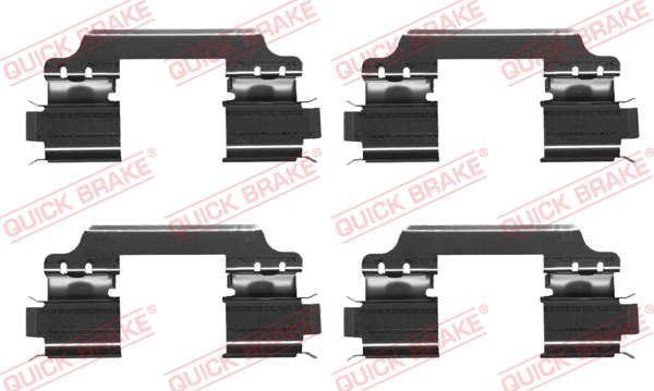 Kit d'accessoires (plaquette de frein)