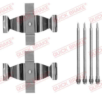 Kit d'accessoires (plaquette de frein)