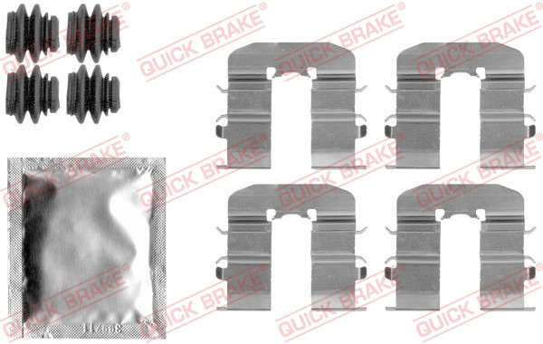 Kit d'accessoires (plaquette de frein)