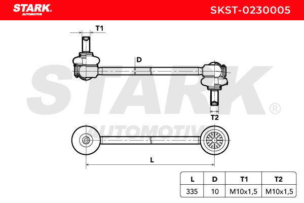Biellette de barre stabilisatrice