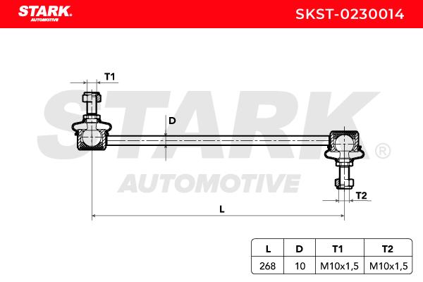 Biellette de barre stabilisatrice