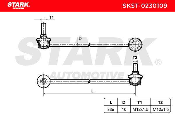 Biellette de barre stabilisatrice