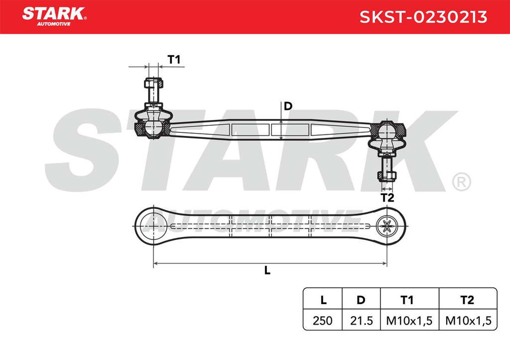 Biellette de barre stabilisatrice