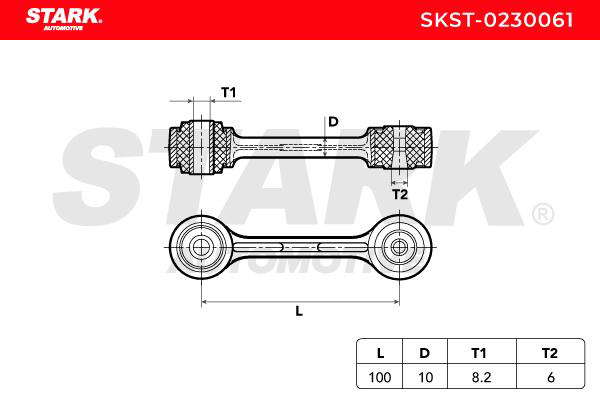 Biellette de barre stabilisatrice