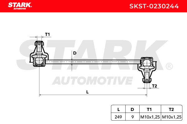 Biellette de barre stabilisatrice