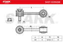 Biellette de barre stabilisatrice
