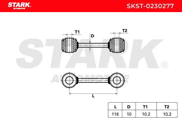 Biellette de barre stabilisatrice