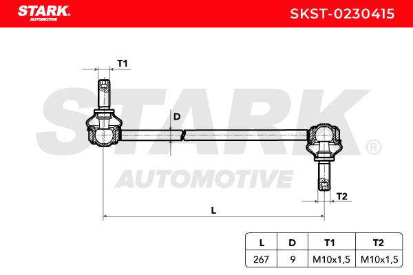 Biellette de barre stabilisatrice