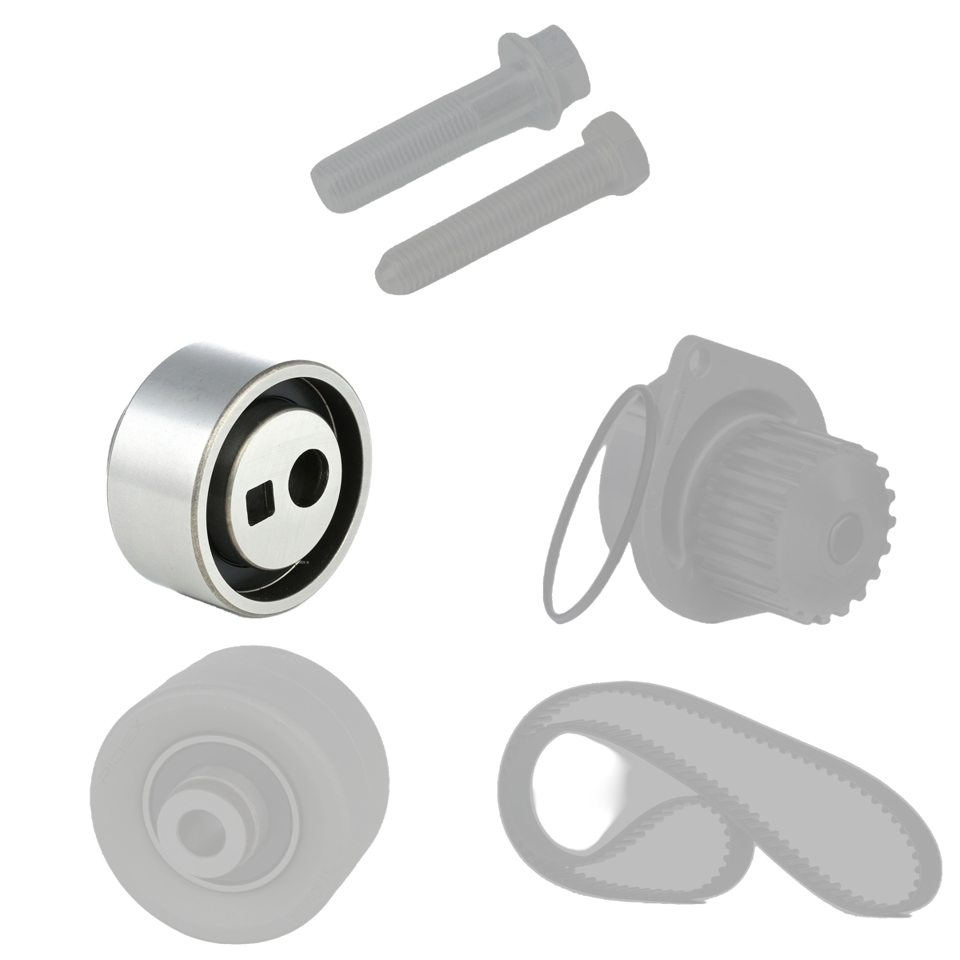 Kit pompe à eau et courroie de distribut