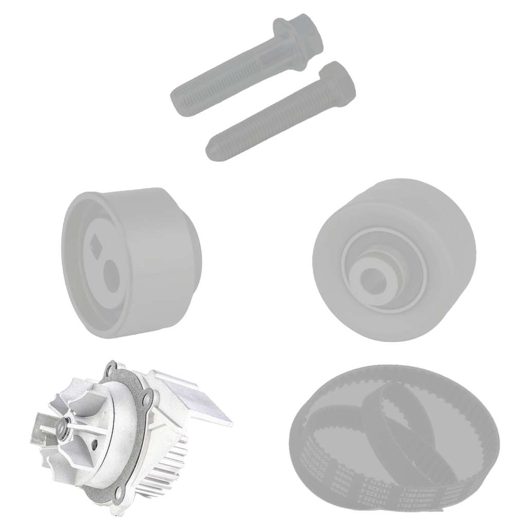 Kit pompe à eau et courroie de distribut