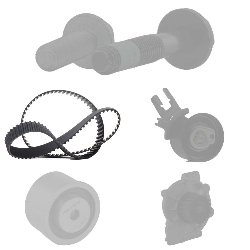Kit pompe à eau et courroie de distribut