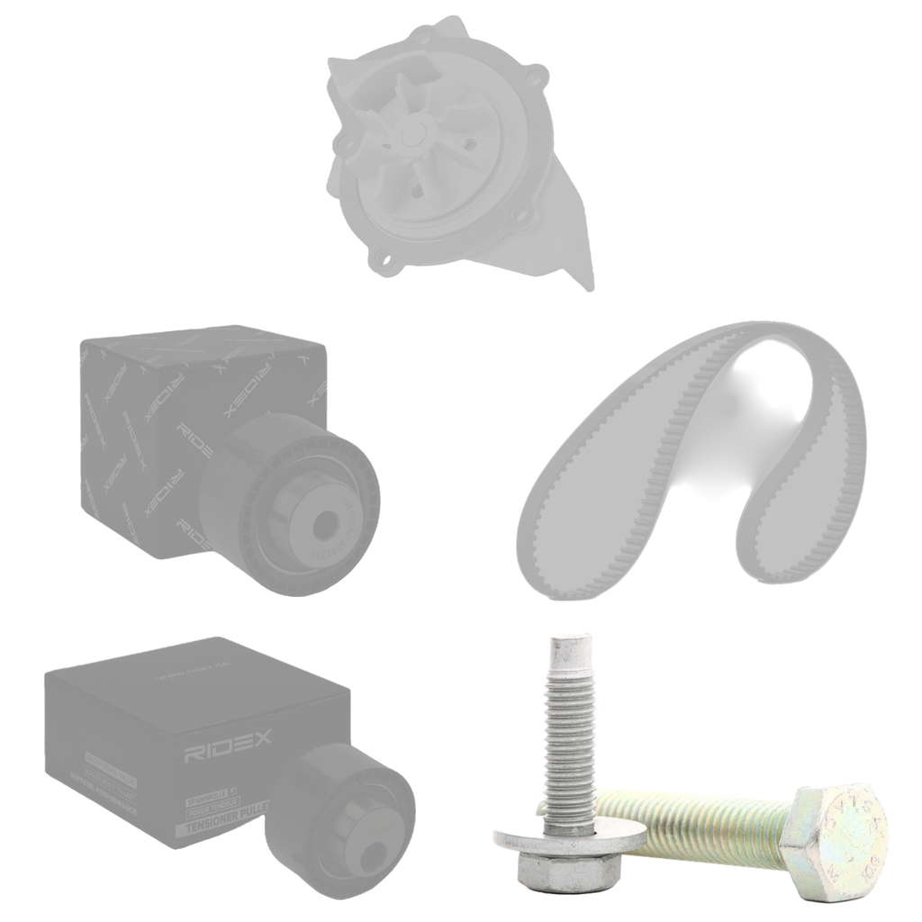 Kit pompe à eau et courroie de distribut
