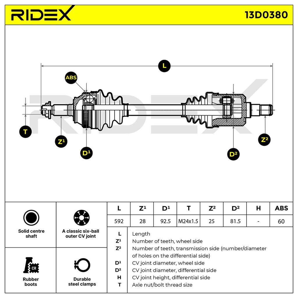 Arbre de transmission