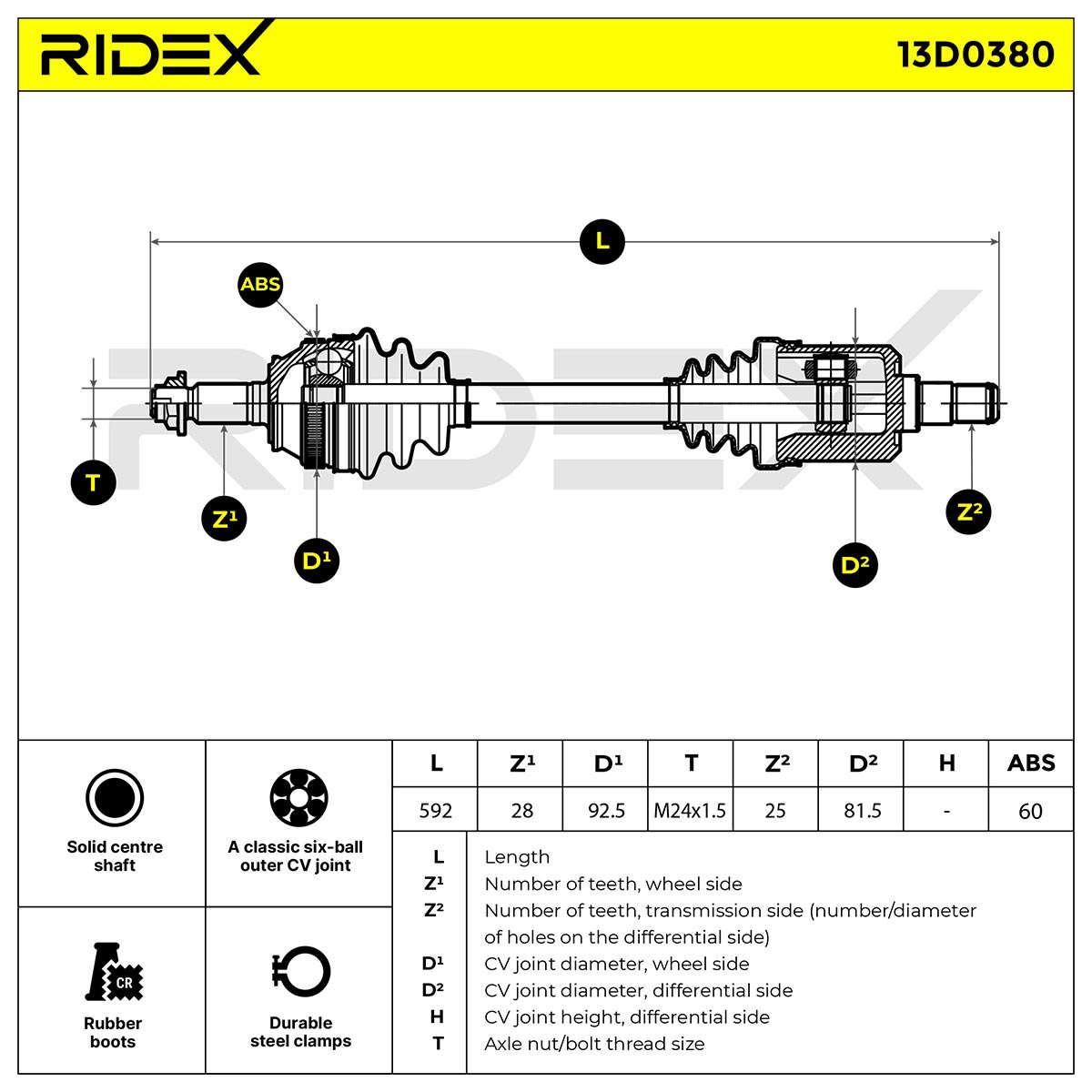 Arbre de transmission