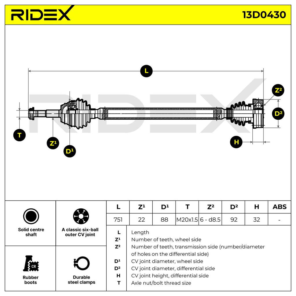 Arbre de transmission