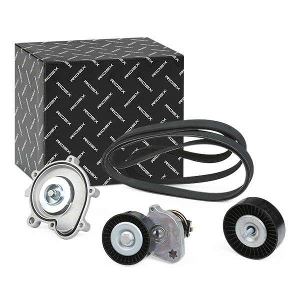 Kit pompe à eau + courroie trapézoïdale