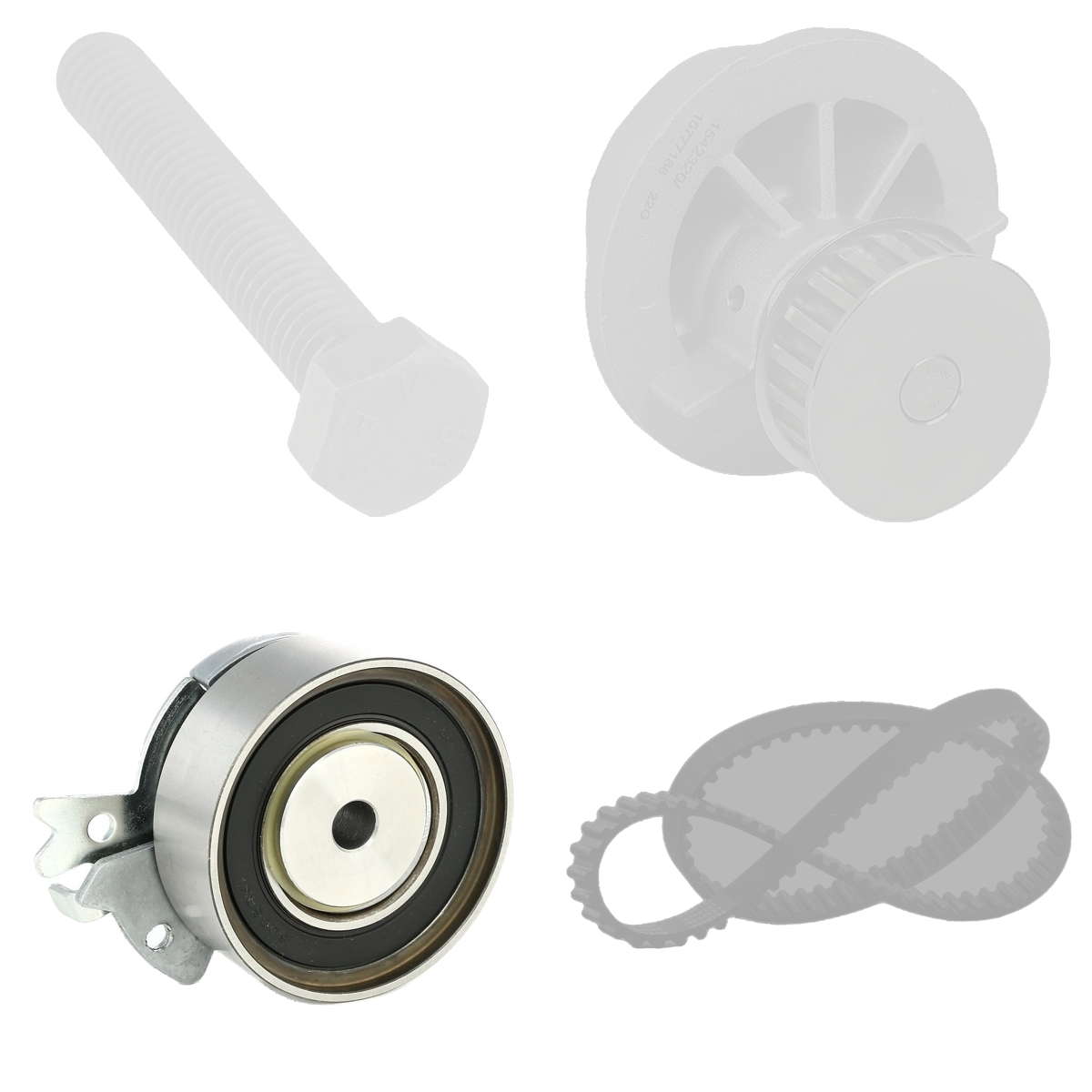 Kit pompe à eau et courroie de distribut