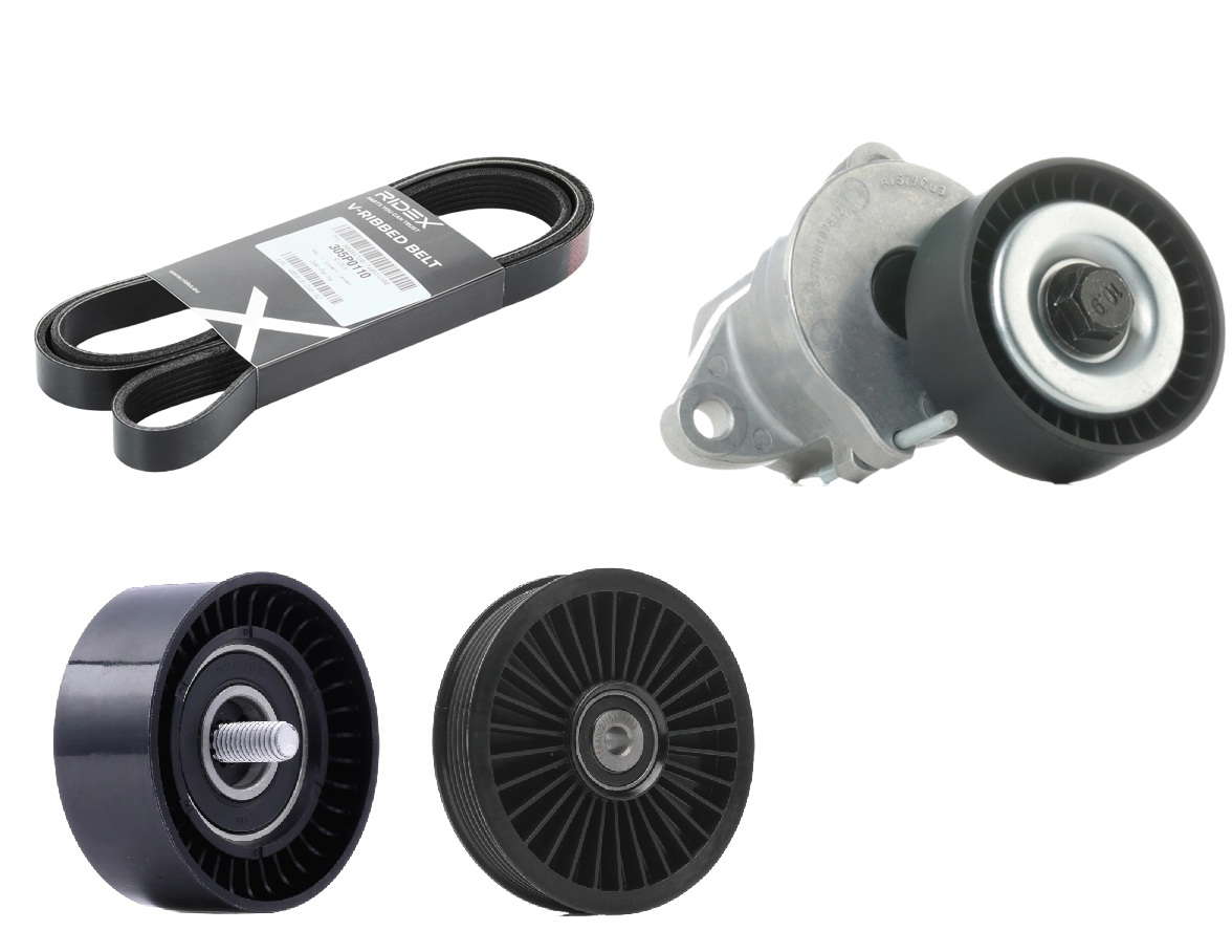 Kit de courroies nervurées