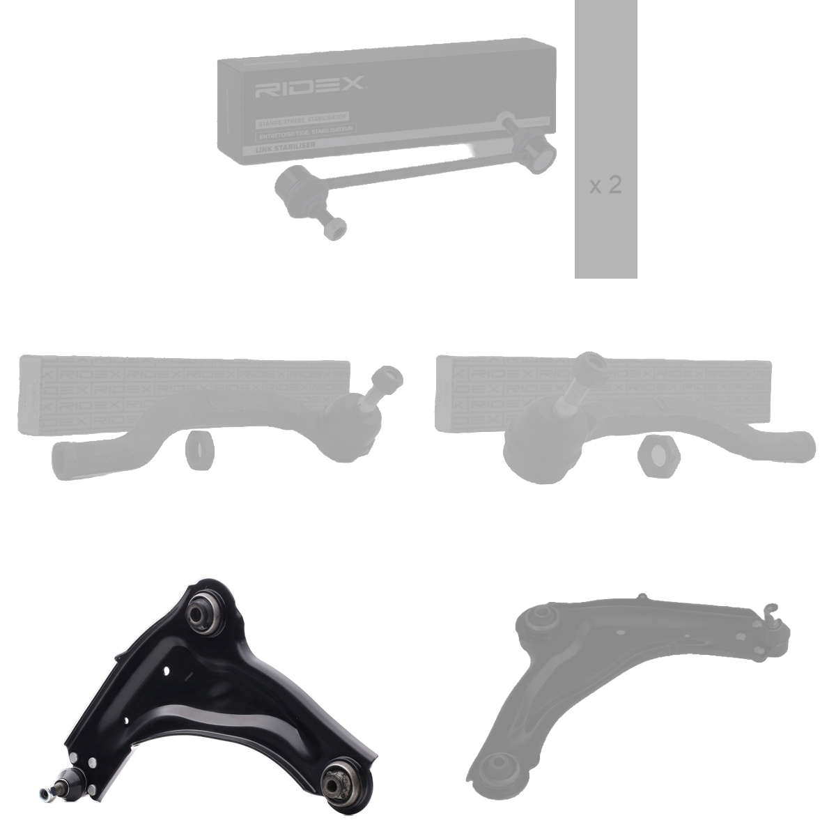Kit de réparation triangle