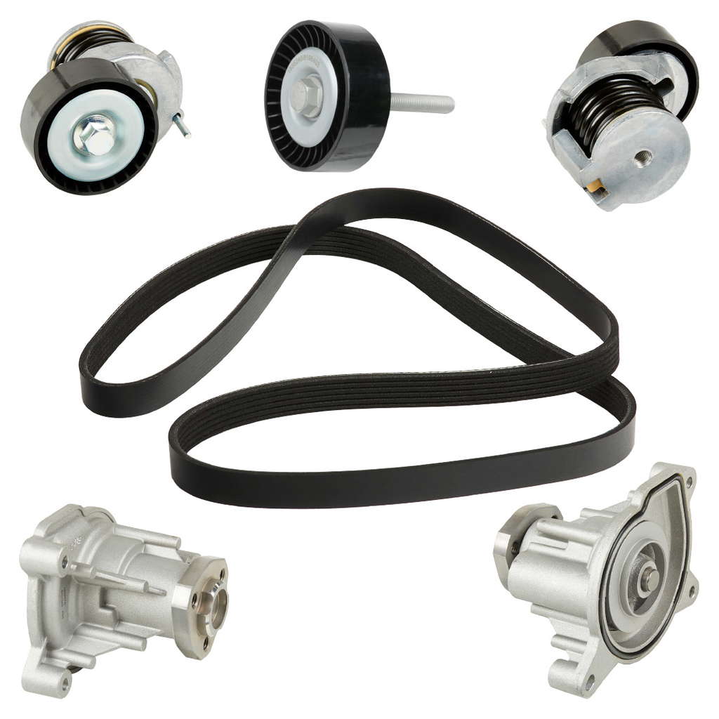 Kit pompe à eau + courroie trapézoïdale