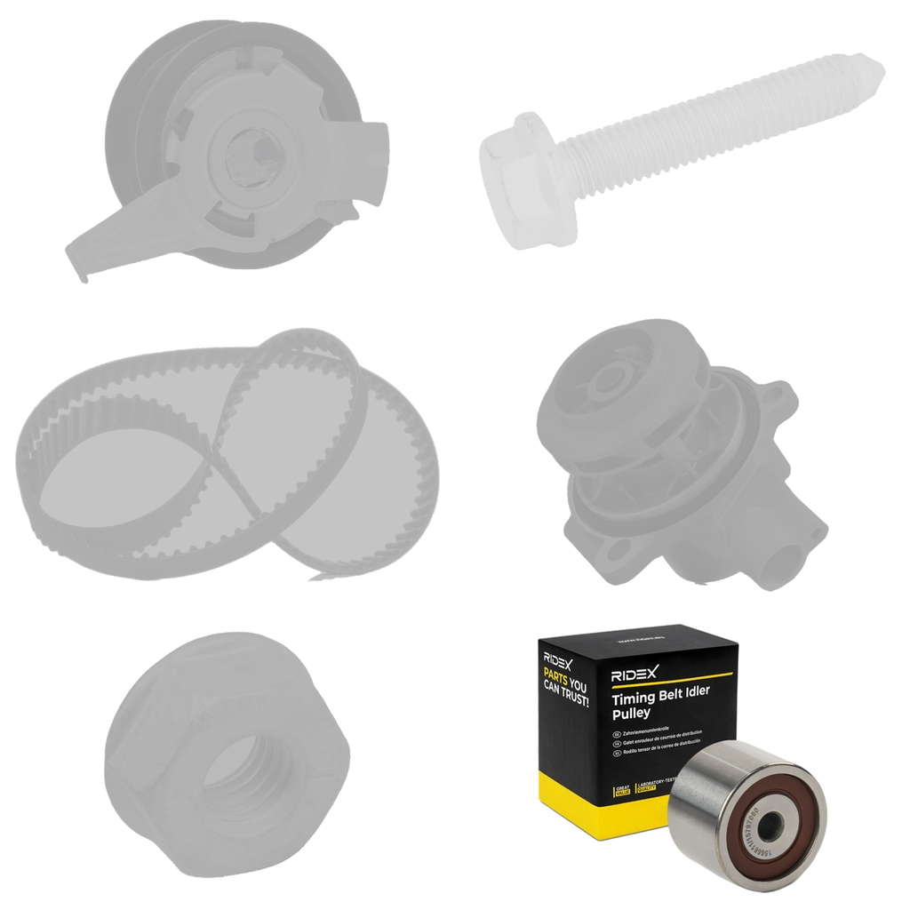Kit pompe à eau et courroie de distribut