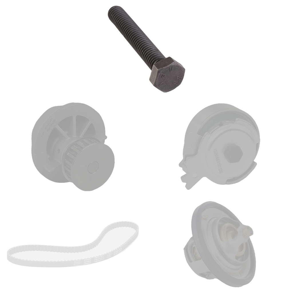 Kit pompe à eau et courroie de distribut