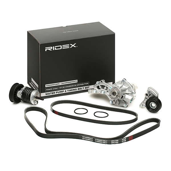 Kit pompe à eau + courroie trapézoïdale
