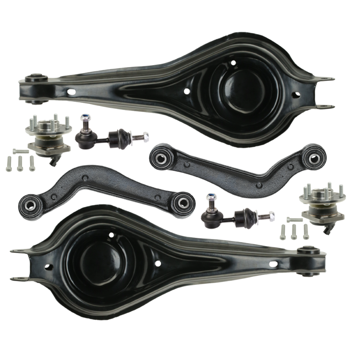 Jeu de bras, suspension de roue