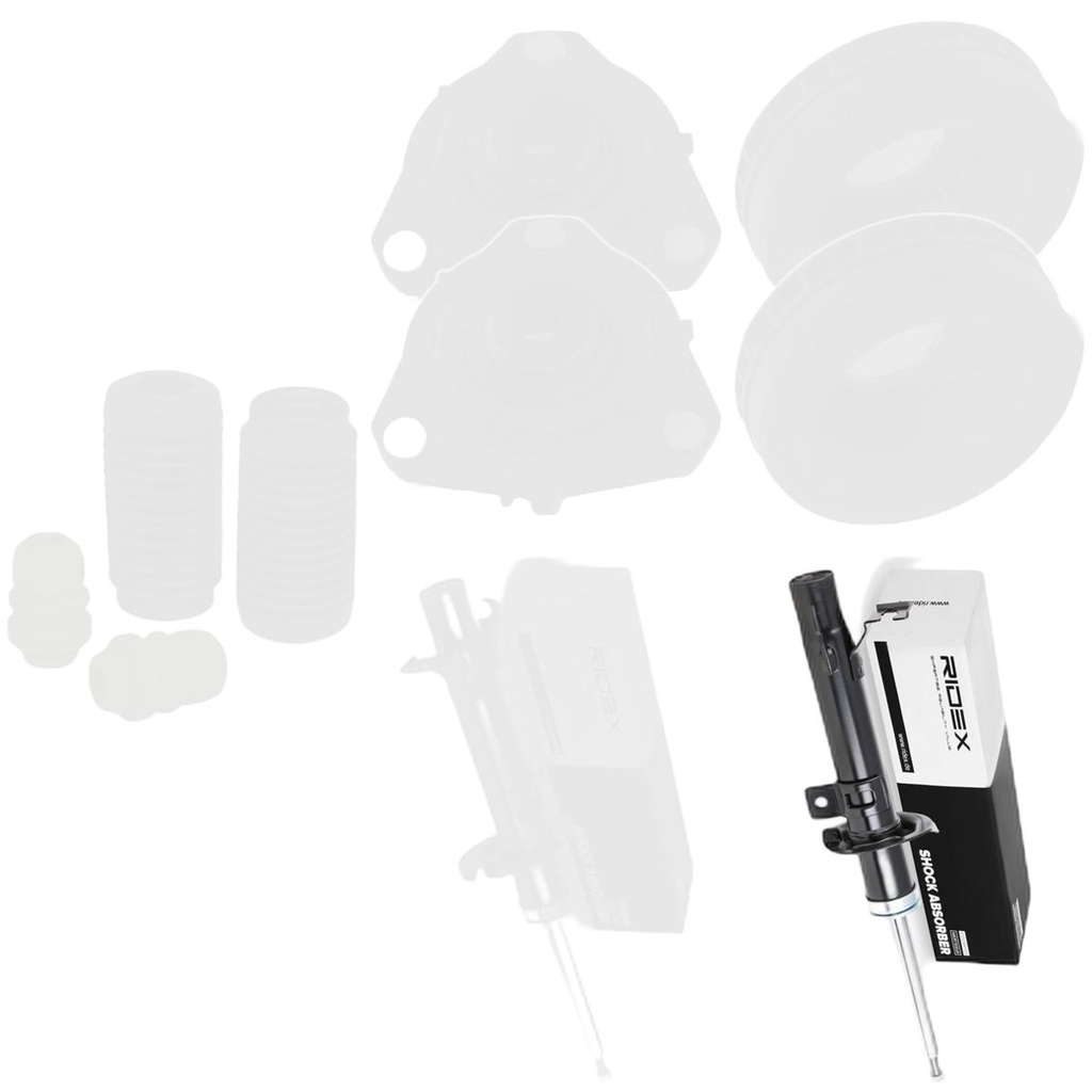 Kit d'assemblage, amortisseurs