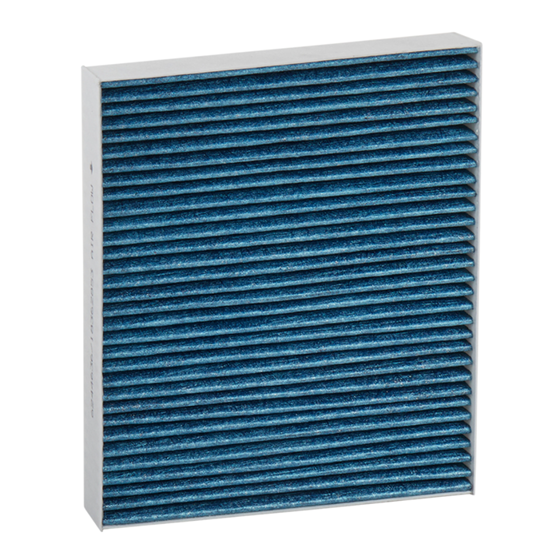 Filtre d'habitacle