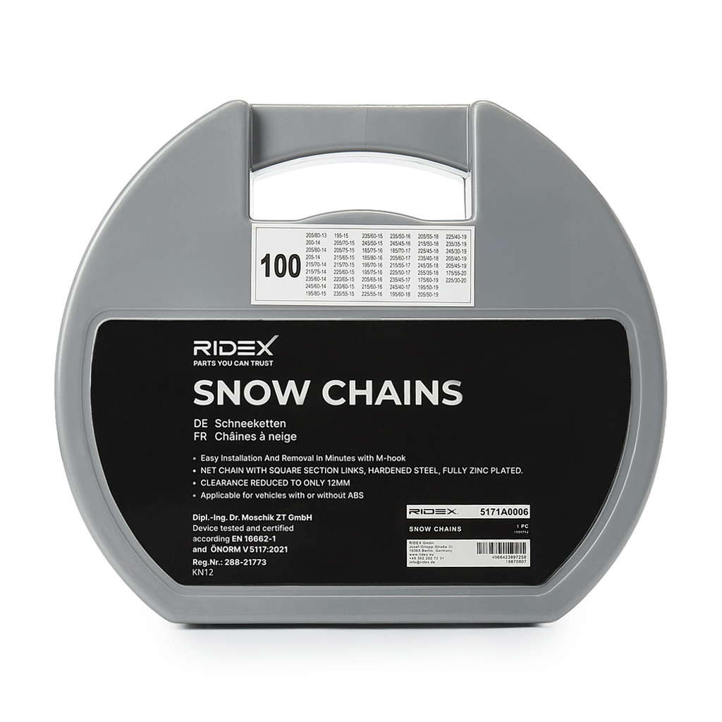 Chaînes à neige