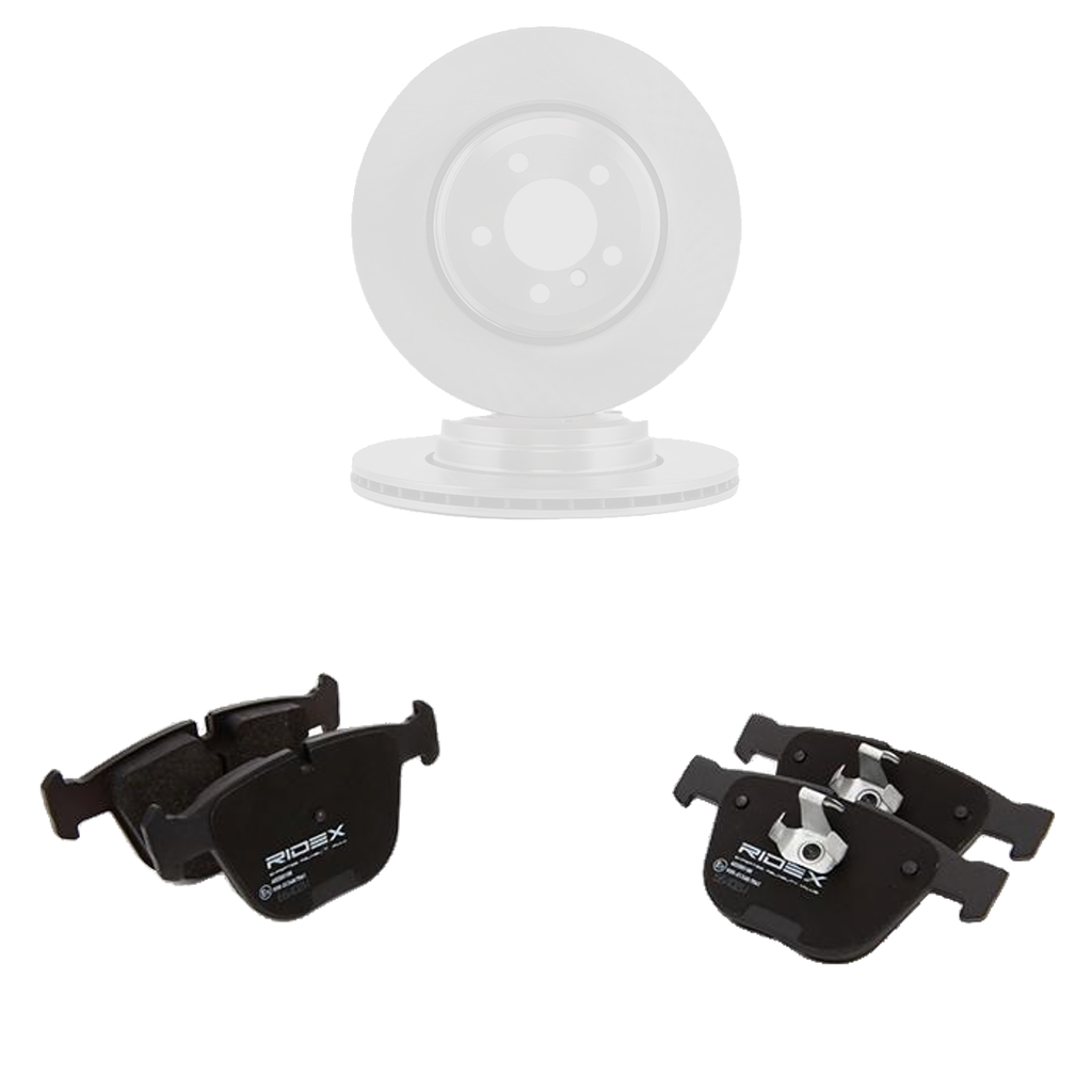 Jeu de disques et plaquettes de frein