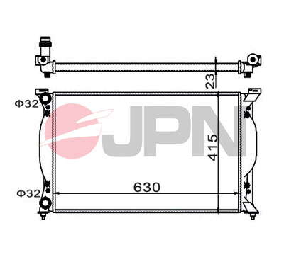 Radiateur du moteur