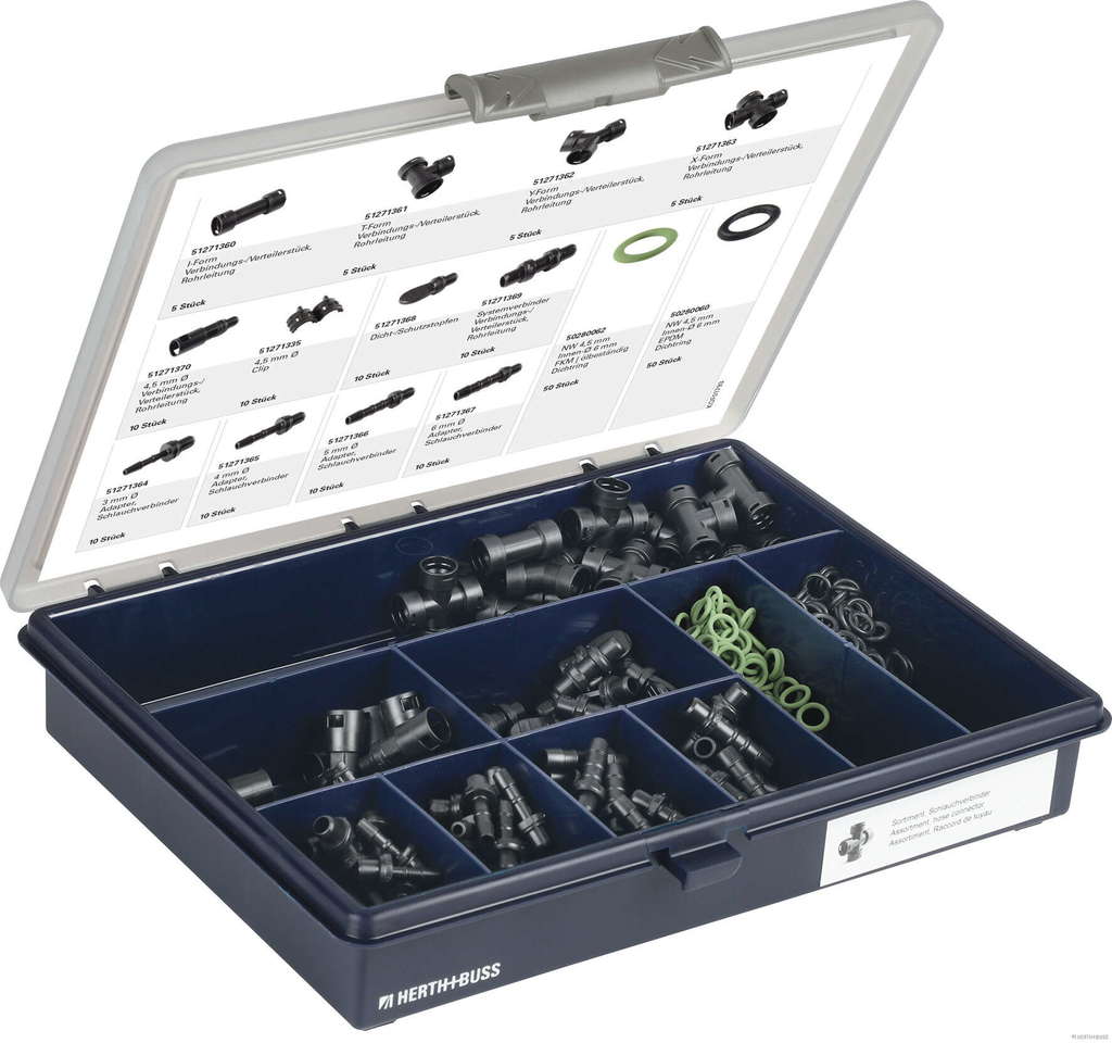 Assortiment, raccord de tuyau