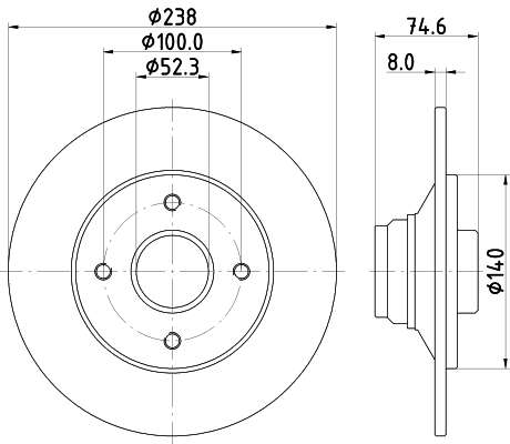 DISQUES VL - BOITE DE 2
