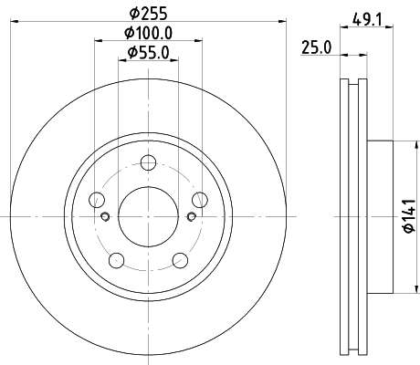 DISQUES VL - BOITE DE 2