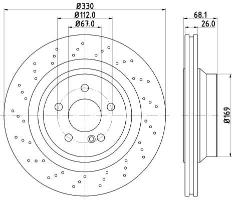 DISQUES VL - BOITE DE 2