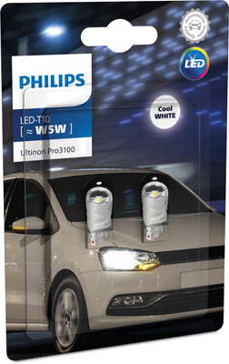 2 ampoules W5W LED Ultinon Pro