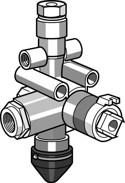 Valve de suspension pneumatique
