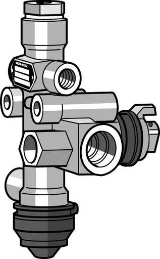Valve de suspension pneumatique