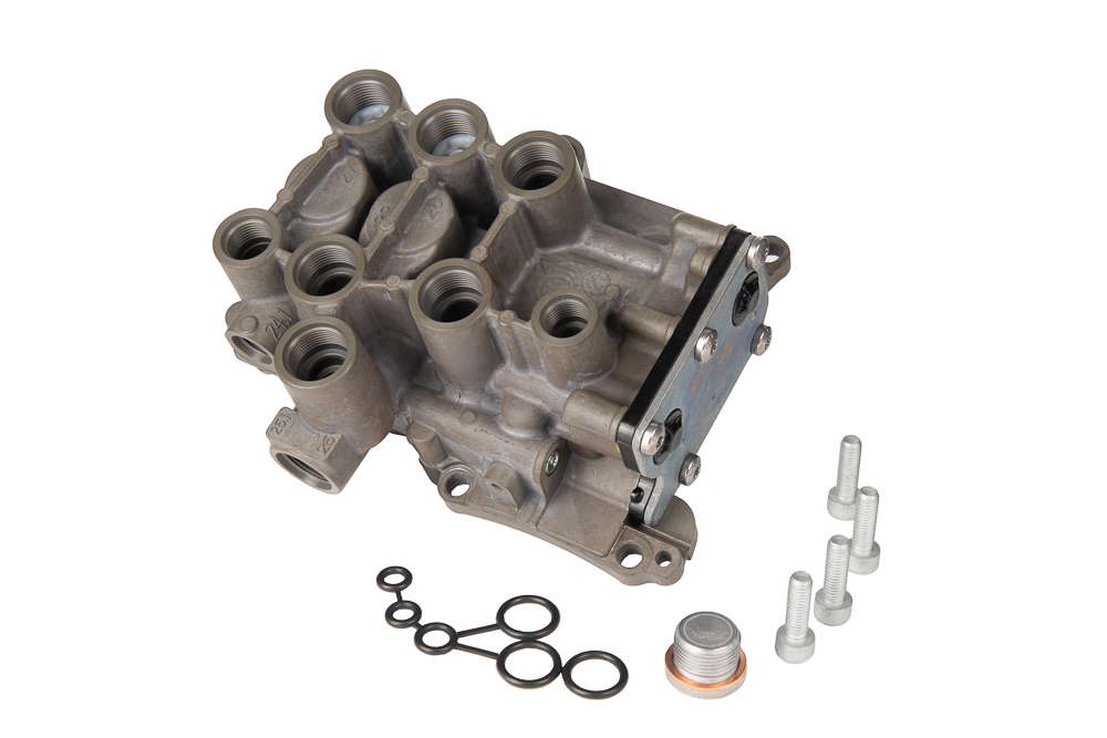 Valve de commande de frein, frein de stationnement