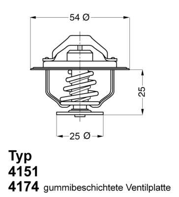 Thermostat d'eau