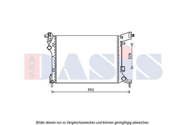Radiateur du moteur
