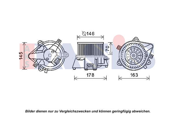 Moteur électrique, pulseur d'air d'habitacle