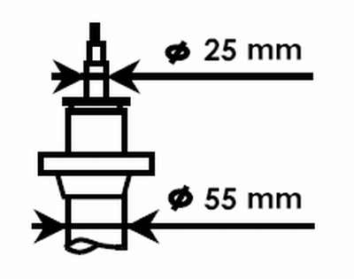 AMORTISSEUR AV ULTRA SR