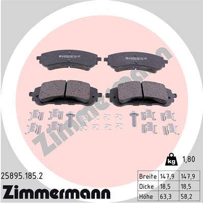 Plaquettes de frein
