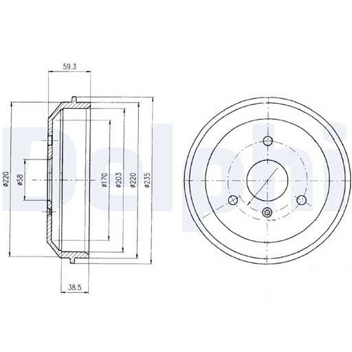 TAMBOUR DE FREIN