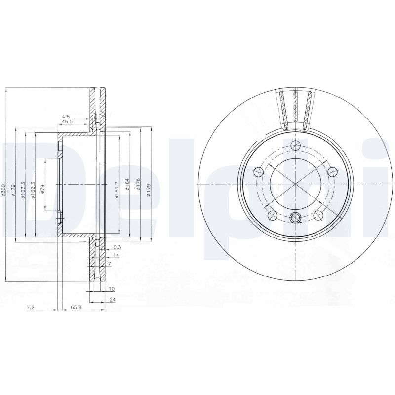JEU DE 2 DISQUES DE FREIN PEINTS