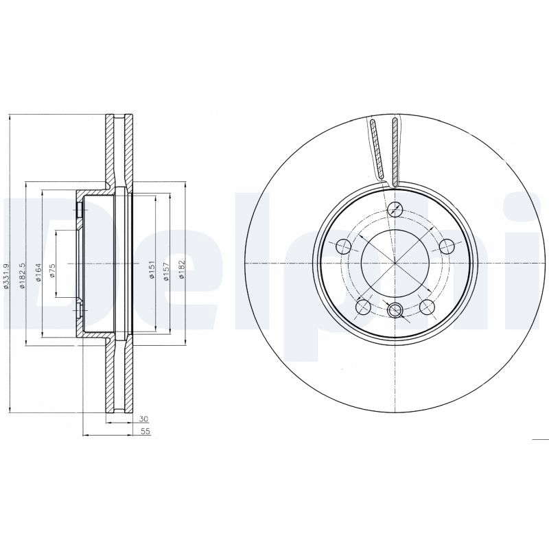 DISQUE DE FREIN UNITAIRE